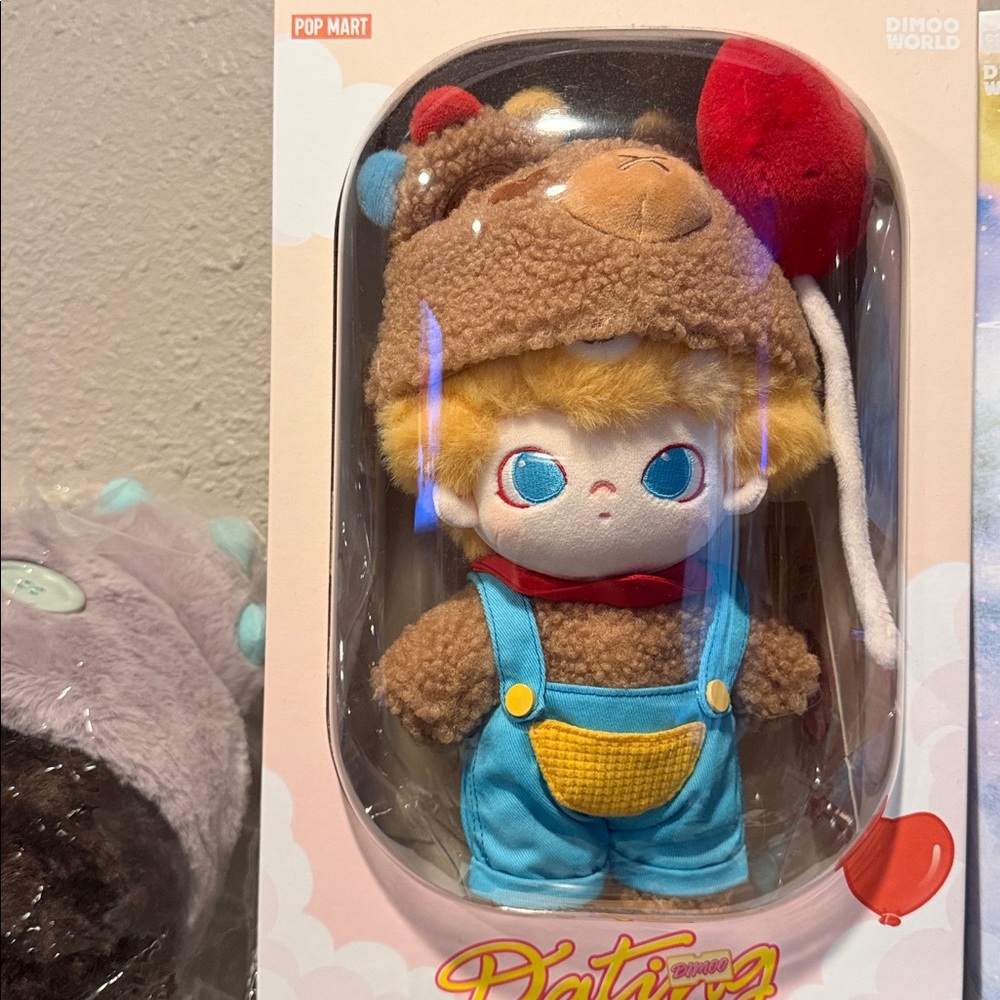 Pop Mart Brown Bear Plush Toy